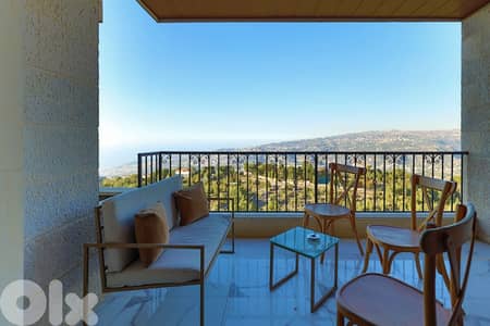 Apartment for rent in Bikfaya Amazing View | شقق للايجار في بكفيا