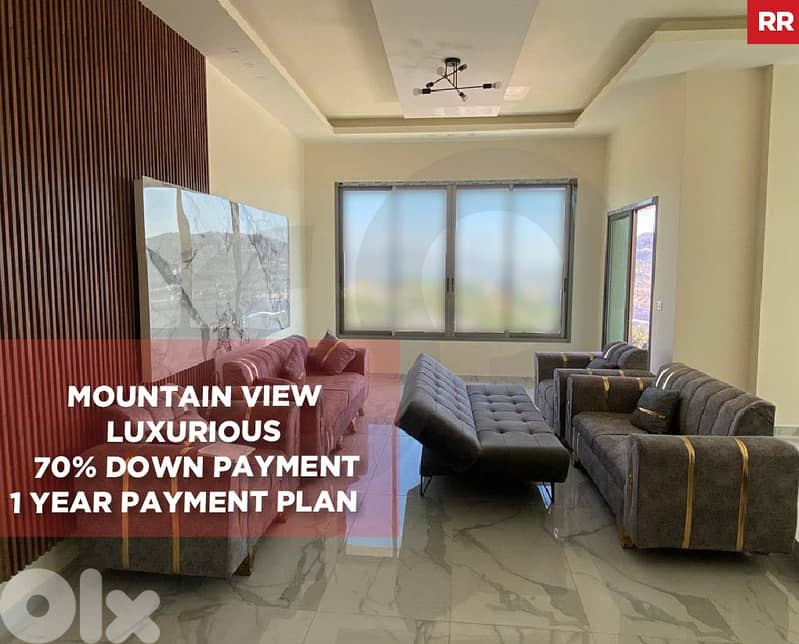 mountain view , luxurious, calm area - Baissour, Aley REF#RR123926 0