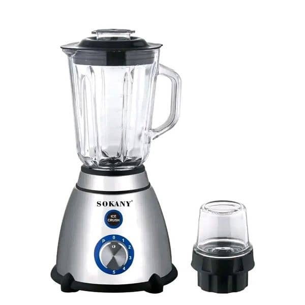 mixer blender with grinder glass SOKANY 0