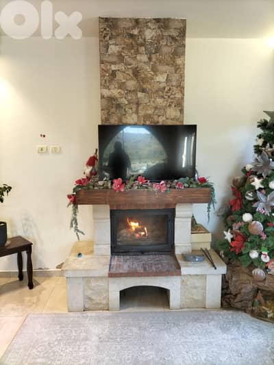 138 SQM Apartment in Bsaba, Baabda + Breathtaking Sea & Mountain View