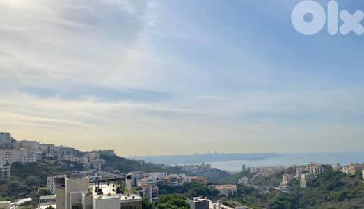 Apartment for sale in Mtayleb/ Under construction/ Amazing view