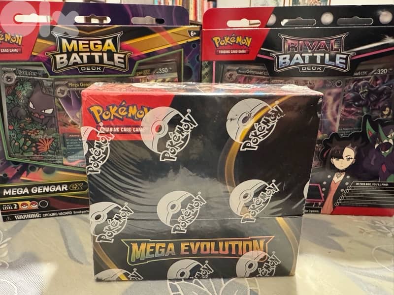 pokemon mega evolution booster box 0