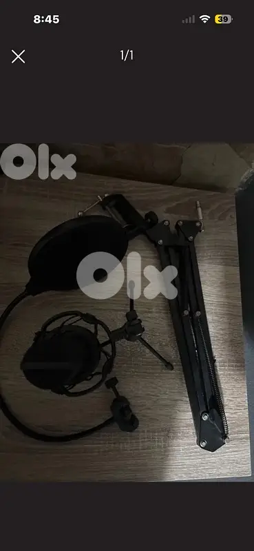 gaming microphone with stand
