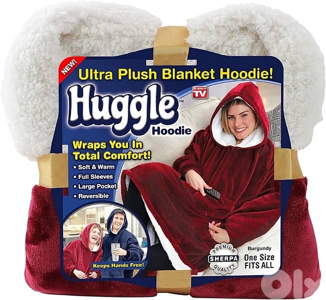 ontel huggle hoodie 2