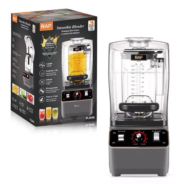 RAF Soundproof 1200w blender 0