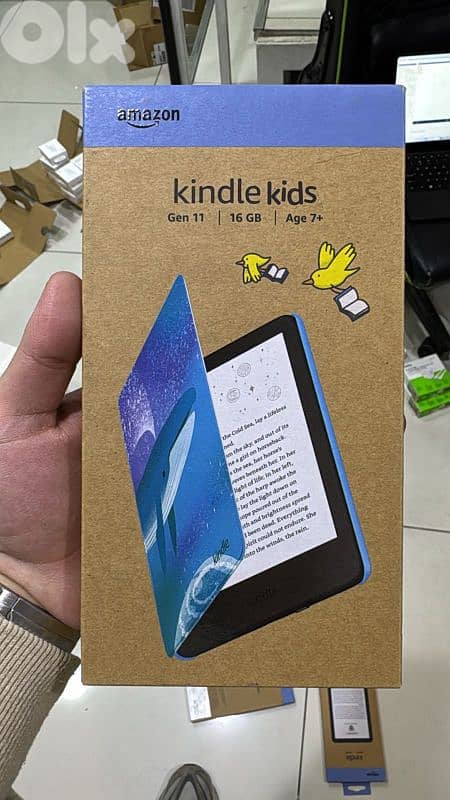 Amazon Kindle Kids Gen 11 6inch 16gb space whale 0