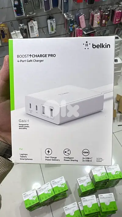 Belkin Boostcharge Pro 4-port Gan charger 108w