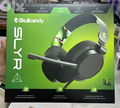 Skullcandy Slyr wired gaming headset green 40$ last