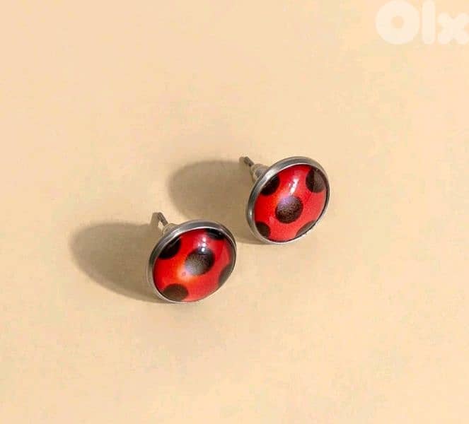 Miraculous Ladybug Earrings for adults and kids 0