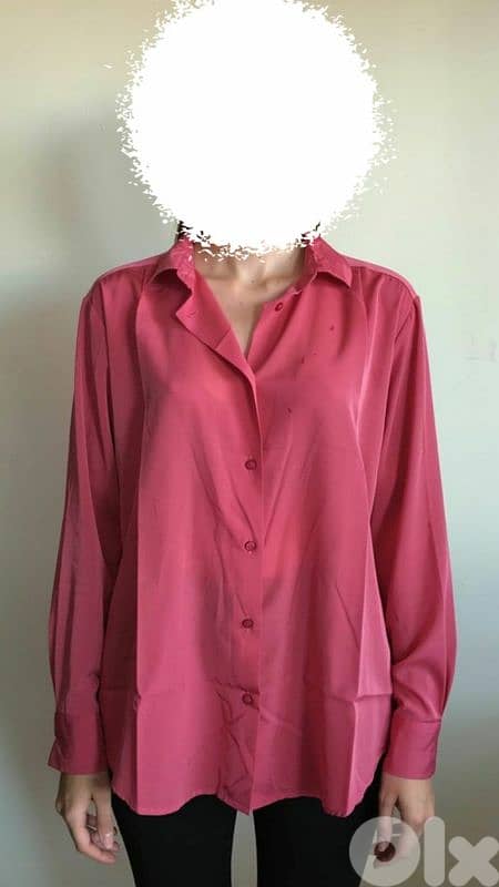 Red Rose Shirt (made in UK,44) - Not Negotiable 0