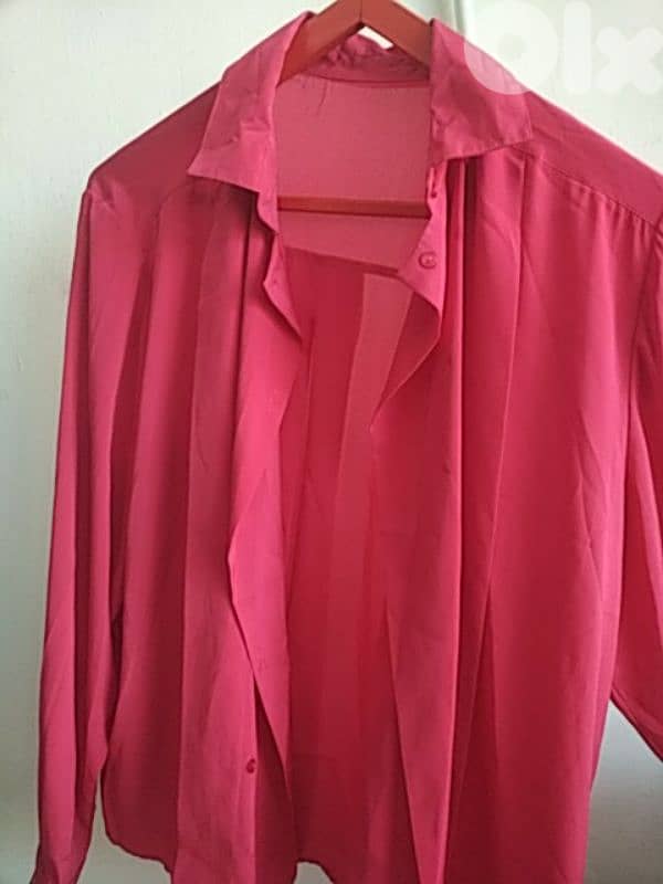 Red Rose Shirt (made in UK,44) - Not Negotiable 1