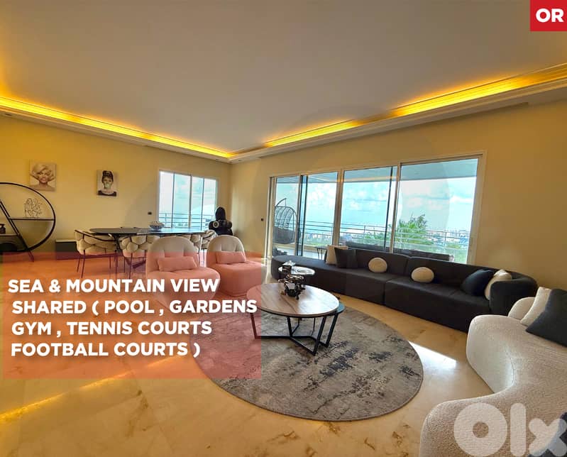 Sea & mountain view IN DAWHET EL HOS ! REF#OR130517 ! 0