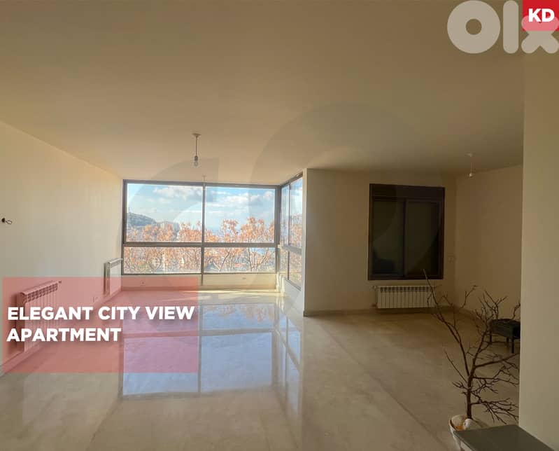 Bright Sea View Apartment IN BEIT EL CHAAR ! REF#KD130519 ! 0