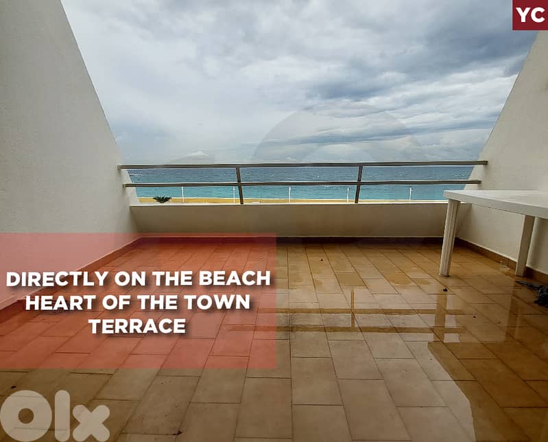 Directly on the beach- Heart of the town -Jbeil REF#YC130524 0