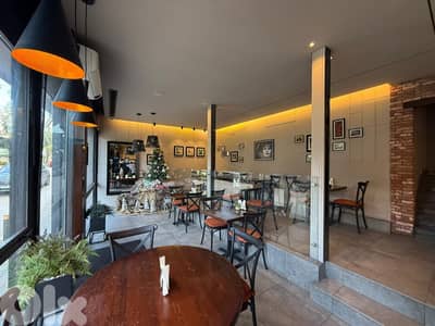 Business Restaurant for sale in Broumana استثمارمطعم للبيع في برمانا