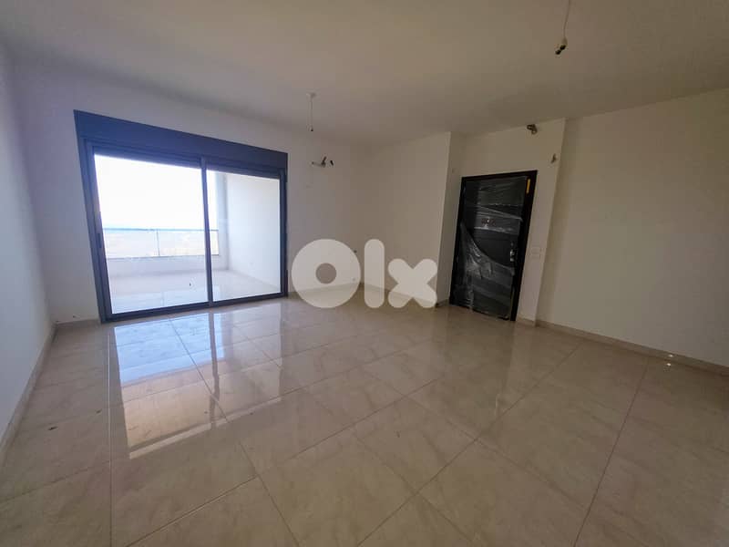 120 SQM New Apartment in Qornet El Hamra + Sea View 0