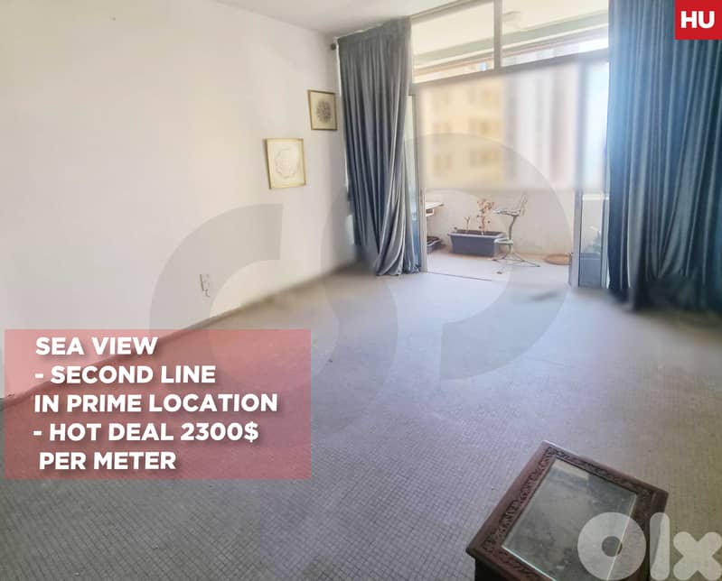 For Sale | 250 SQM Apartment – Ramleh El Bayda ! REF#HU130557 ! 0