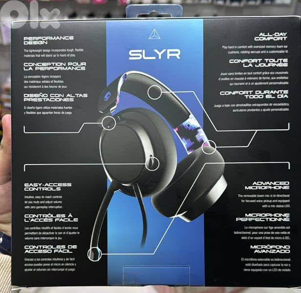 Skullcandy Slyr wired gaming headset blue 40$ last 1