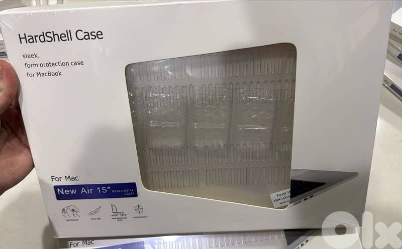 hardshell case macbook air 15 inch clear 0
