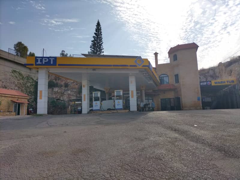1231 SQM Petrol Station for Sale in Damour, Chouf 0