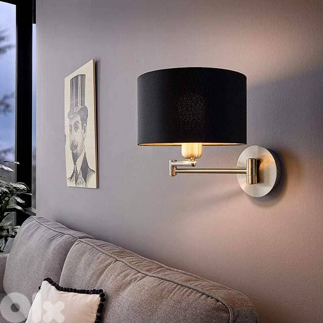 EGLO Adjustable Bedside Wall Lamp – Flexible Reach & Soft Glow 0