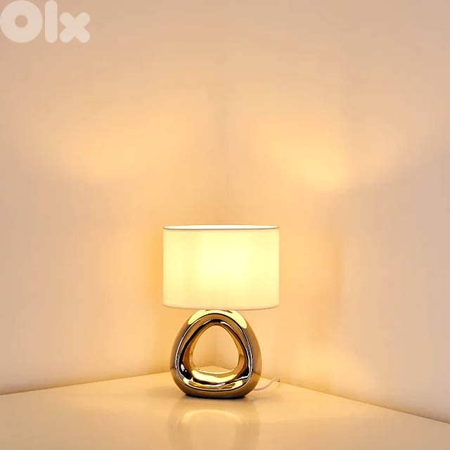 EGLO Tempio Gold Lamp – Sculptural Table Light for Ambient Spaces 0