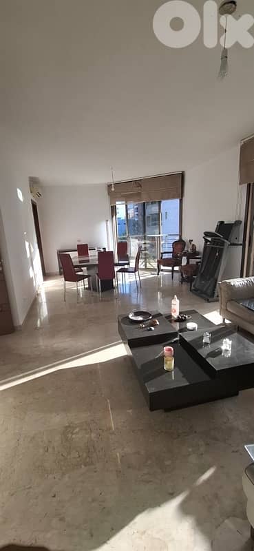 Fully furnished spacious and sunny apartment for rent in Achrafieh. 0