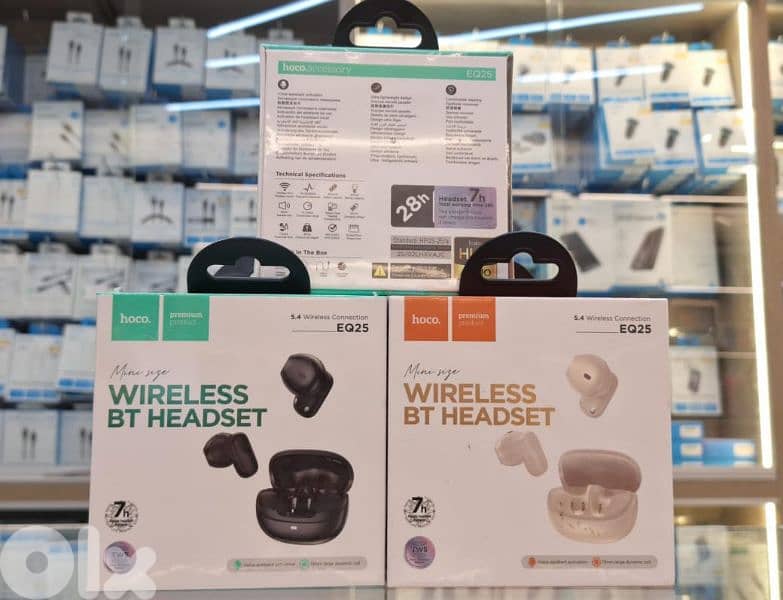 HOCO WIRELESS BT HEADSET EQ25 0