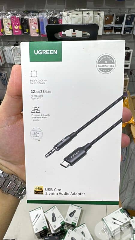 Ugreen usb-c 3.5mm Audio cable 1m 0