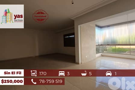 Sin El Fil 170m2 | Brand New | Mint Condition | Calm Area | AA |