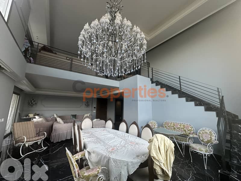 High End Furnished Duplex for rent in Antounieh Baabda – CPDD39 0
