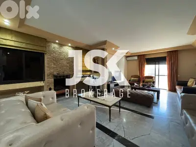 L19965 - Fully Furnished And Decorated Apartment For Rent in Baabdat