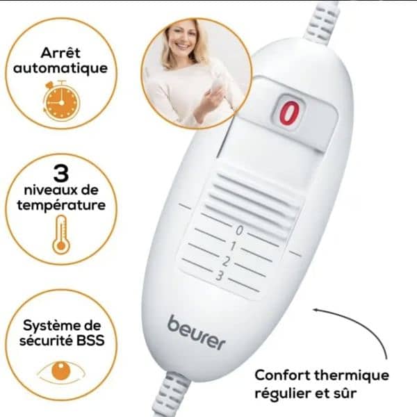 Beurer FW SE special edition Cosy Grey_white  Foot Warmer/4$delivey 2