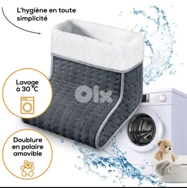 Beurer FW SE special edition Cosy Grey_white  Foot Warmer/4$delivey 3