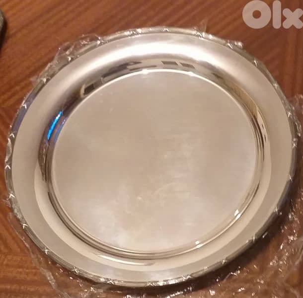 beautiful silver plate 0