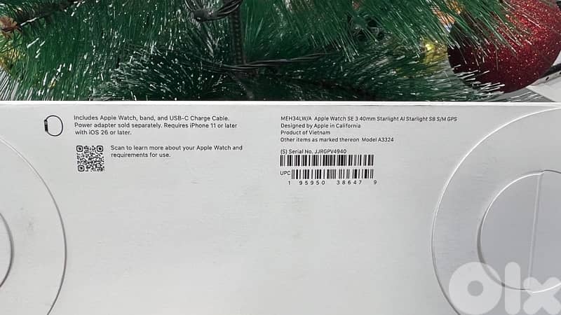 apple watch SE  3rd generation black new 40mm 1