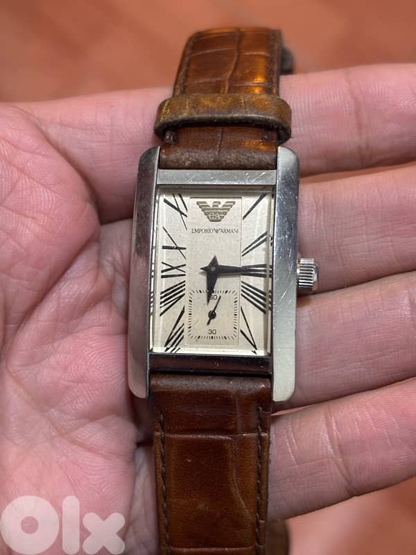 Authentic Emporio Armani AR-0155 Quartz Watch - Classic Dress Style 0
