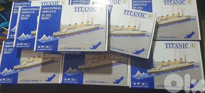 LEGO TITANIC SET DIY 0