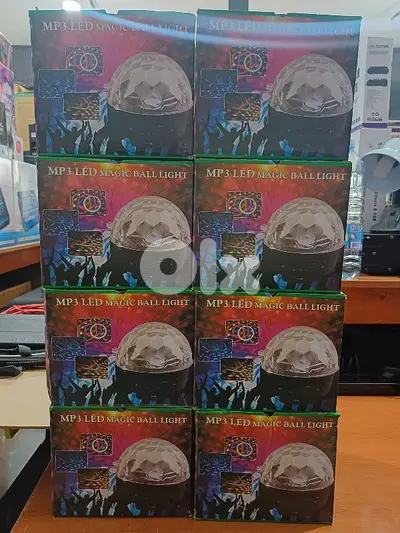 1 colored led ball light