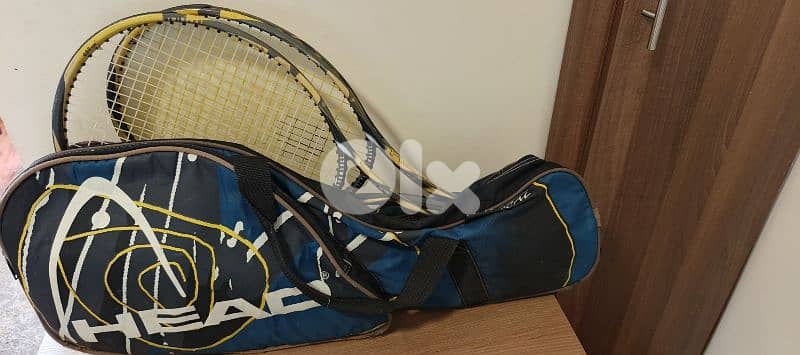 2 tennis racket HEAD + Pochette 0