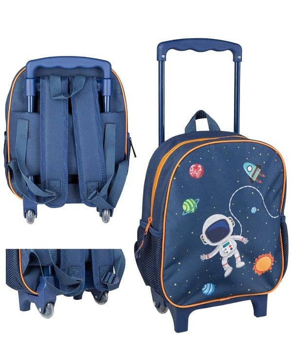 children's backpack trolly 2 in 1 , 31x27cm 0