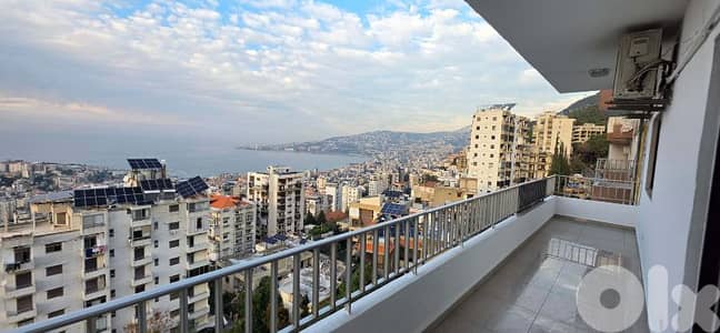 Apartment For Sale Amazing Sea Mountain view Ghadir Kesrwan