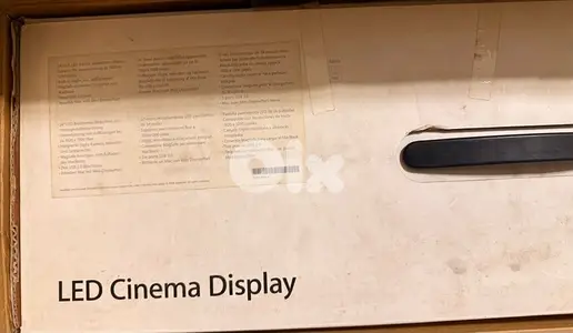 screen APPLE LCD cenima display