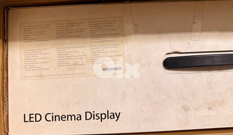 screen APPLE LCD cenima display 0