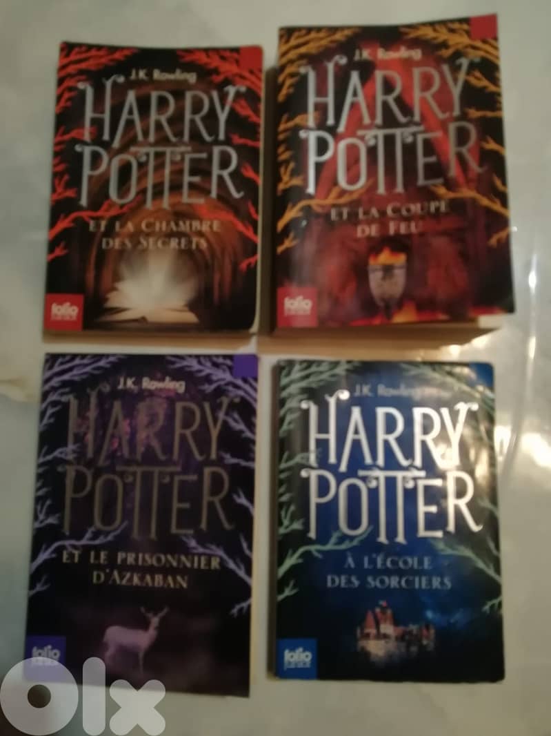 Harry Potter 5 books French 0