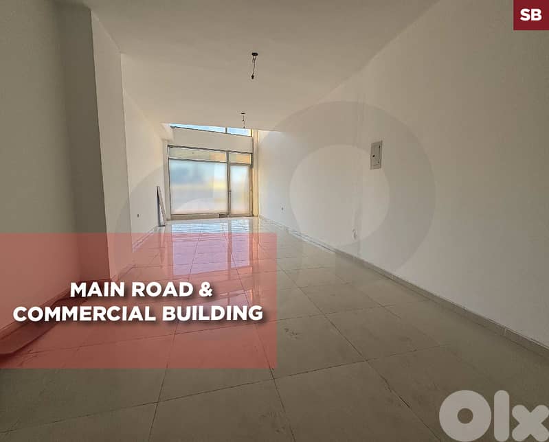 main road & commercial building - Hazmieh REF#SB130578 0