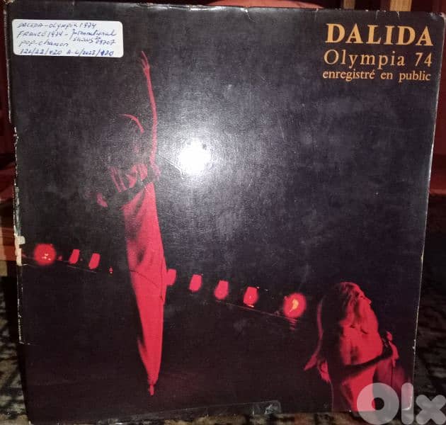 dalida Olympia 74 - 33 rpm gatefold 0