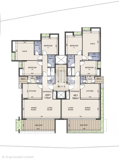 Apartment (Under construction) for Sale -  Kornet Chehwan