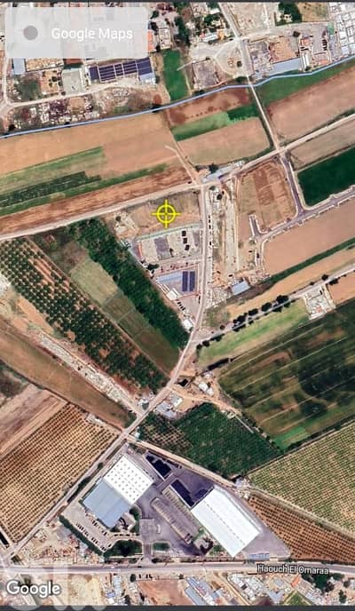 haouch el omara industrial land 3700 sqm zone G near highway Ref#5746