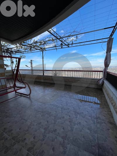 Unobstructed  View, terrace, garden, Bhamdoun - Qobbeih REF#OK130618
